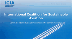 Desktop Screenshot of icsa-aviation.org