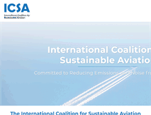 Tablet Screenshot of icsa-aviation.org